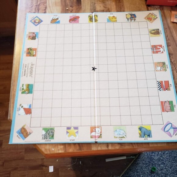 Scrabble For Juniors Board Game, Edition 5 by Selchow & Righter, Vintage 1982 - Picture 3 of 11